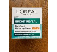 L'Oral Paris Bright Reveal Dark Spot Hydrating Cream SPF 50 Niacinamide 50ml