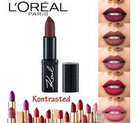 L'Oréal Paris Karl Lagerfeld Contrasted Lipstick in Rocky Dark Red from the Exclusive Karl Lagerfeld Collection, Limited Edition, 4.3 ml