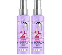 L’Oreal Hair Serum, By Elvive Hydra Hyaluronic Acid Spray, Infused With 2% Care Complex, Weightlessly Coats Hair For 72 Hours Hydration, Anti Frizz, 150ml (Pack of 2)