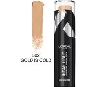 L OREAL Infallible Foundation Stick 502 Gold Is Cold 9Gr New
