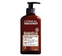 L’Oréal Men Expert Barber Club Hair Beard Face Shampoo 200ml / 6.80oz Bottle