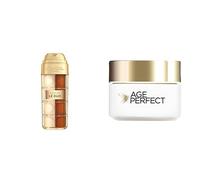 L’Oréal Paris Age Defying Duo: Serum Le Duo [Collagen Peptide Booster + Vitamins B3 & C*] + Collagen Expert Retightening Day Cream, For 50+, Instant Firmness & Radiance, Clinically Proven Results