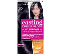 L’Oréal Paris Ammonia Free Semi-Permanent Hair Dye, 210 Blue Black, CREME GLOSS