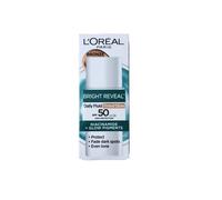 L'Oréal Paris Daily Fluid Tinted Glow SPF 50+, Bronze Glow, 50ml - Broad Spectrum SPF 50+ Filters with Instant Glow, Natural Coverage - Protect skin, Even Tone and Visibly Correct Dark Spots