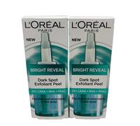 L’Oreal Paris Bright Reveal Dark Spot Exfoliant Peel 25ml x2 Pack