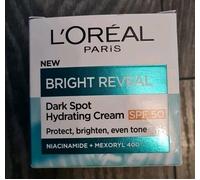 L'Oral Paris Bright Reveal Dark Spot Hydrating Cream SPF 50 Niacinamide 50ml
