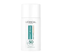 L’Oréal Paris Bright Reveal UV Fluid Tinted Glow - Pearl - SPF 50+ for Face, 3% Niacinamide and UVB + UVA Protection, Protects, Prevents and Corrects Dark Spots, Sunspots and Age Spots, 50ml
