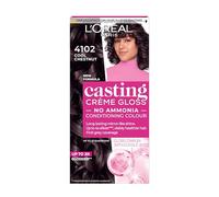 L’Oréal Paris Casting Crème Gloss Semi-Permanent Color, 4102 Cool Chestnut