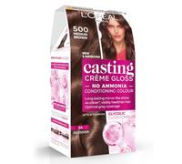 L’Oréal Paris Casting Crème Gloss Semi-Permanent Hair Dye, 500 Medium Brown