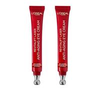 L’Oréal Paris DOUBLE Laser Renew Anti-Ageing Triple Action Eye Cream, Smooth Wrinkles And Target Eye Bags, Pro-Retinol, Hyaluronic Acid And Vitamin C, 15Ml