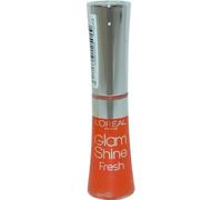 L Oreal Paris Glam Shine Fresh Mirror Shine Plumping LipGloss 6ml Aqua Mandarin No.187 - AMC50907