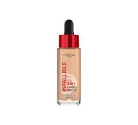 L’Oréal Paris Infallible 24H Tinted Serum Foundation, Light-weight Coverage, Dewy & Radiant Finish, Transfer-proof, 30ml