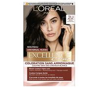 L’Oréal Paris L'Oréal Paris - Permanent Hair Coloring Kit - Ammonia Free - Covers 100% of White Hair - Excellence Universal Nudes Cream - Shade: Universal Brown (2)