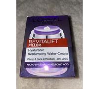 New L'Oreal Revitalift Filler Plumping Water-Cream Micro-Epidermic Hyaluronic Acid