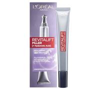L’Oréal Paris Revitalift Filler Replumping Anti-Ageing Eye Cream, Targets Wrinkles, Replumps and Fills Under Eye Area, with Concentrated Hyaluronic Acid, 15ml