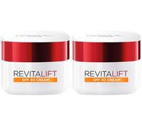 L’Oréal Paris Revitalift Hydrating SPF 30 Day Cream, Powerful Formula to Smooth appearance of Wrinkles, Firm & Moisturize Skin, Infused with Pro-Retinol & Elasti-Peptides, SPF30 Sun Protection, 50ml