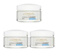 L’Oréal Paris Wrinkle Expert Anti-Wrinkle 35+ Day Cream, Reduces Wrinkle Appearance, Firms and Moisturises Skin, Calcium, 50ml (Pack of 3)