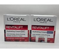 L’Oréal Revitalift Hydrating Day and Night Cream, Anti-Wrinkle Moisturising 50ml