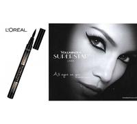 L OREAL Super Liner Superstar Eyeliner Felt Tip Soft Point Black New