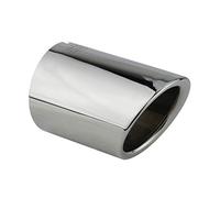 L&P A284-1 exhaust trim tailpipe trim chrome stainless steel mirror polished plug & play exhaust trim for 65 mm tailpipes