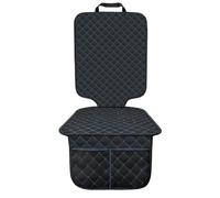 L & P Car Design Child Seat Pad Seat Protector Child Seat Protector Pad Child Car Seat Protector Back Seat Protector ISOFIX Suitable Black Stitching Blue