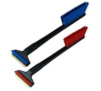 L&P Car Design GmbH MURSKA Car Ice Scraper with Brass Blade and Integrated Snow Brush - Set of 2