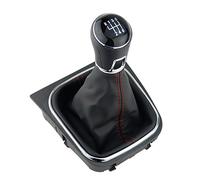 L & P Car Design L&P A256-5 Gear Stick Gaiter + Gear Knob + Frame + Complete Kit with 6 Speeds GTI Look Plug Play for 1K0711113 + 5K0711113 + 1K8711113