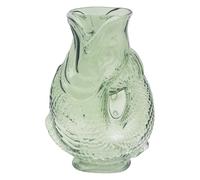 L & P Home & Gifts Fish Jugs & Vases Fish Vase Green For Home and Kitchen | Lovely Home Décor Daily Use Accessory for Milk, Cream, Juice, and Water | Reusable and Practical Gift for Women and Men