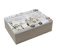 L & P Home & Gifts Lesser & Pavey Dream Big Wooden Decorative Storage Box