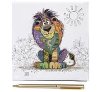 L & P Home & Gifts Lesser & Pavey Louis Lion Memo Pad and Pen