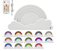 L & P Home & Gifts Lesser & Pavey Rainbow Led Decor Table Lamp