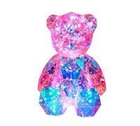 L & P Home & Gifts Lesser & Pavey Starlightz Led USB Teddy for Living Room & Bedroom | USB Bedside Table Lamp for Night Light | Stylish Desk Lamp for Reading & Study | Ideal LED Lighting for Camping