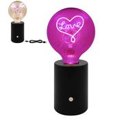 L & P Home & Gifts Lesser & Pavey Text Love Led Decor Table Lamp