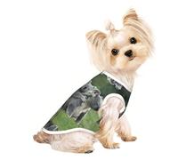 L Pet Breathable Sleeveless T-Shirt – Lightweight Cute Koala bear Print Tank Top Outfit for Small Medium Dogs