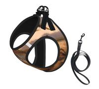 L Pet Leash Vest Dog Harness - Small Sized Leash Set, pheasant hunting Print Puppy Breathable Mesh for Canine Companions