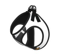 L Pet Leash Vest Dog Harness - Small Sized, penguin dabbing Print Adjustable for Outdoor Travel and Walking