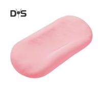 (L, pink) Baby Bionic Bed Neck Back Support Uterus-Like Structure for Womb Feeling Baby Lounge Pillow with Hidden Zipper Newborn Lounger Cushion for 0-12