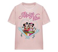 (L, Pink) Disney Womens/Ladies Alpine Vibes T-Shirt