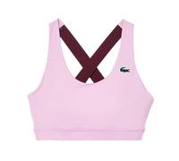 (L, Pink) Lacoste Womens/Ladies Stretch Breathable Sport Bralette