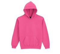 (L, Pink Lemonade) Gildan Childrens/Kids Soft Touch Midweight Hoodie
