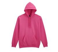 (L, Pink Lemonade) Gildan Unisex Adult Softstyle Fleece Midweight Hoodie