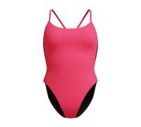 (L, Pink) Speedo Womens/Ladies Solid Racerback One Piece Swimsuit
