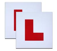 (L Plate) 2x Magnetic L Or P Plates Learner Driver Durable Flexible Pass Learner Vehicle