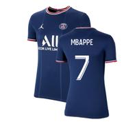 (L) PSG 2021-2022 Womens Home Shirt (MBAPPE 7)