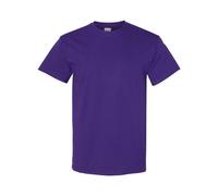 (L, Purple) Gildan Mens Heavy Cotton T-Shirt