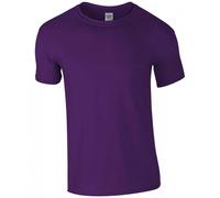 Gildan Men's Soft Style Ringspun T-Shirt in Purple | Size: Large Gildan Purple L