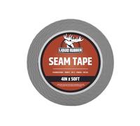 L R Liquid Rubber Peel and Stick Seam Tape - Fix Leaks, Repair and Restore Roof Joints and Tears, Bonds to EPDM, Metal, Tiles, Shingles, Wood, and Fiberglass Easy to Use, 4 Inch x 50 Foot Roll