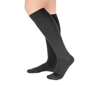 L&R Ready Wrap Liner Sock Calf and Foot, ReadyWrap, 1 Pair, Black, Thigh High - XLarge