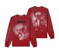 Graphic Long Sleeve T Shirt Gremlins Red L