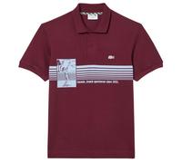 (L, Red) Lacoste Mens French Made Classic Polo Shirt